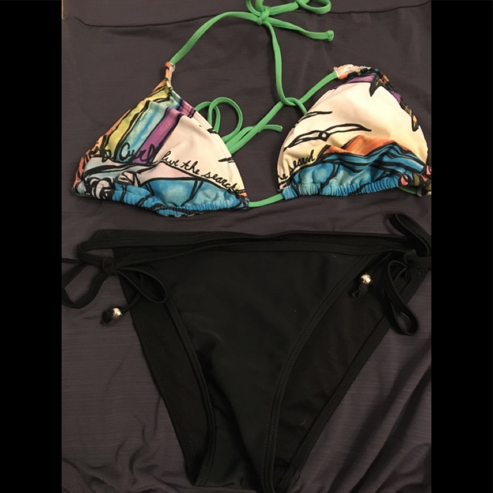 Top ten Black 2 piece swimsuit Size S